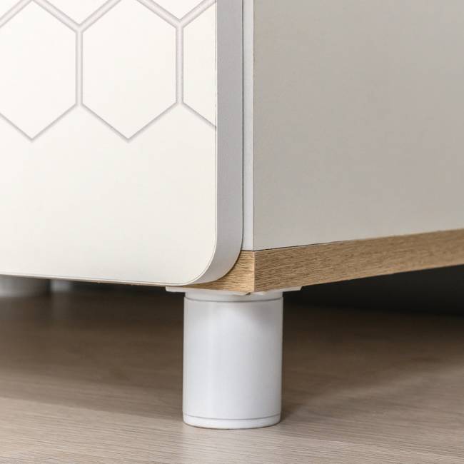 Мебель в детскую Эйп № 3 цвет белый/дуб белый Мебель в детскую Эйп № 3 цвет белый/дуб белый