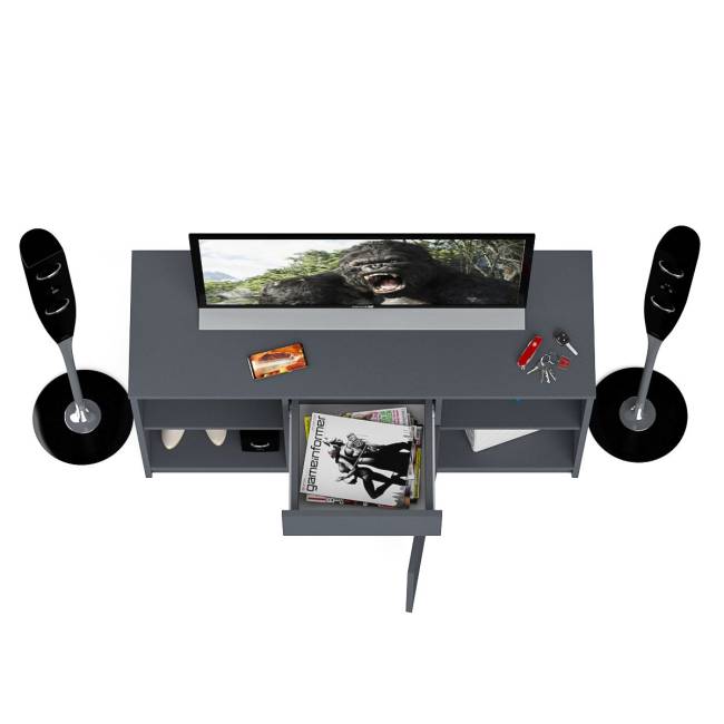 Тумба ТВ Мори МТВ1204.1 цвет графит