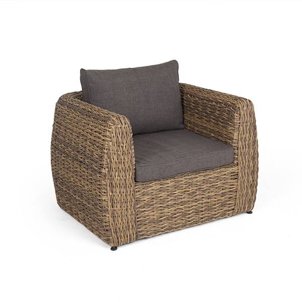 "Кальяри" кресло из искусственного ротанга (гиацинт), цвет соломенный "Кальяри" кресло из искусственного ротанга (гиацинт), цвет соломенный