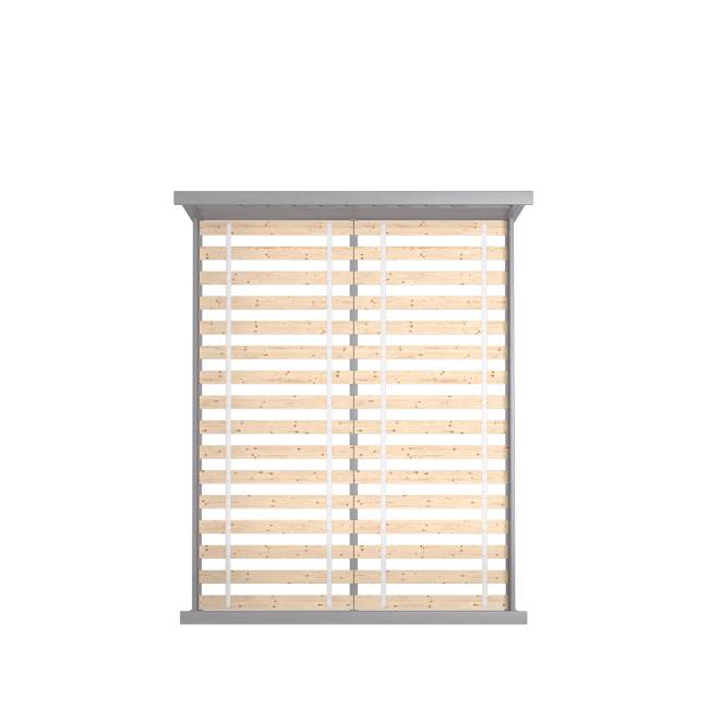 Комплект кровать Leset Мира 160х200 с основанием Серый Комплект кровать Leset Мира 160х200 с основанием Серый