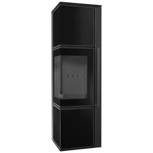 Печь Kratki PRO TORA/M 8 кВт, чёрное стекло