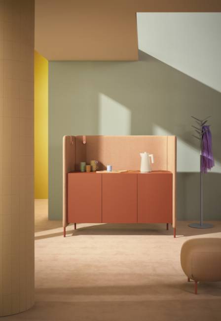 Комод с перегородкой Buddy Hub Sideboard 1575х615х1400 мм Комод с перегородкой Buddy Hub Sideboard 1575х615х1400 мм