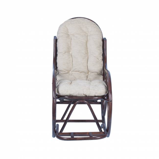 Кресло-качалка с подножкой (Браун)