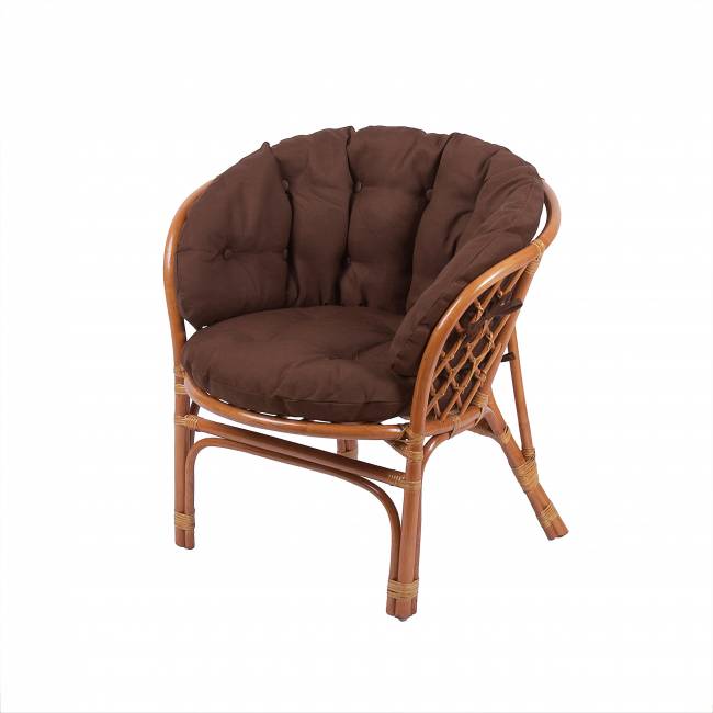 Комплект кофейный из нат. ротанга "Багама" S, коньяк Комплект кофейный из нат. ротанга "Багама" S, коньяк