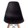 Стул барный Cindy Bar Chair (mod. 80-1) / 1 шт. в упаковке дерево бук/металл/пластик, 50 х 51 х 109 см, Black (Черный) 3010/ натуральный черный