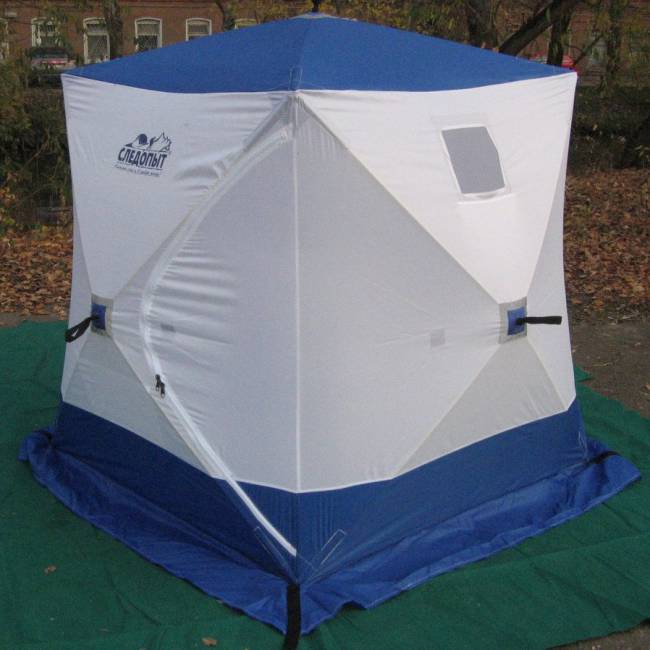 Зимняя палатка куб Следопыт 1,8*1,8 м Oxford 210D PU 1000 PF-TW-11/12 Зимняя палатка куб Следопыт 1,8*1,8 м Oxford 210D PU 1000 PF-TW-11/12