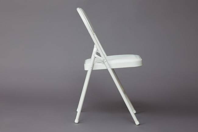 Стул складной FOLDER (mod. 032) / 1 шт. в упаковке каркас: металл, сиденье/спинка: экокожа, 41*51*76см, белый белый каркас: металл, сиденье/спинка: экокожа Стул складной FOLDER (mod. 032) / 1 шт. в упаковке каркас: металл, сиденье/спинка: экокожа, 41*51*76см, белый белый каркас: металл, сиденье/спинка: экокожа