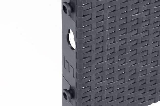 Arizona b:rattan, Диван трехместный, антрацит (3-х местная подушка)