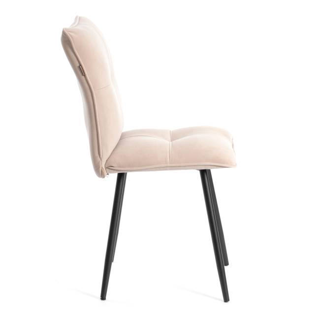 Комплект кресло+стул Свит/Sweet LT, велюр, бежевый/черный, 7 бежевый/черный флок Комплект кресло+стул Свит/Sweet LT, велюр, бежевый/черный, 7 бежевый/черный флок