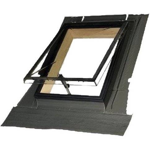 Мансардное окно FAKRO WSZ, дерево 86х86