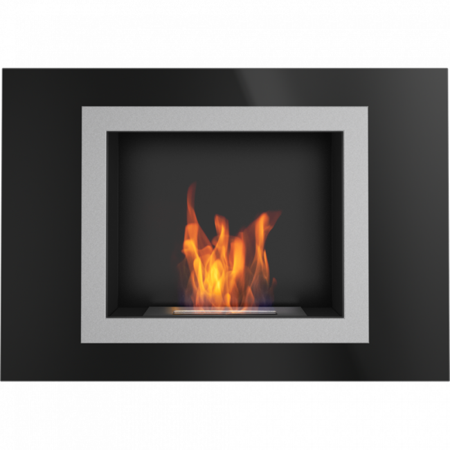 Биокамин Kratki OSCAR TUV белый, черный