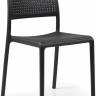 Стул пластиковый Bora Bistrot антрацит 490х540х830 мм Стул пластиковый Bora Bistrot антрацит 490х540х830 мм
