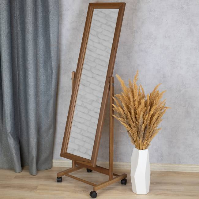 Зеркало напольное В 27Н средне-коричневый 137 см х 42,5 см Зеркало напольное В 27Н средне-коричневый 137 см х 42,5 см