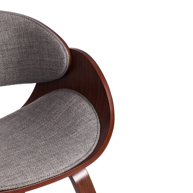 Стул LANDO (mod.8036) дерево / ткань, 59х53х75 см, орех/серый, Aimcasa 28 орех темный, серый дерево / ткань Стул LANDO (mod.8036) дерево / ткань, 59х53х75 см, орех/серый, Aimcasa 28 орех темный, серый дерево / ткань