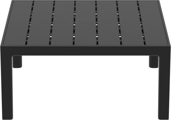 Комплект пластиковой мебели Portofino Lounge Corner черный, темно-серый