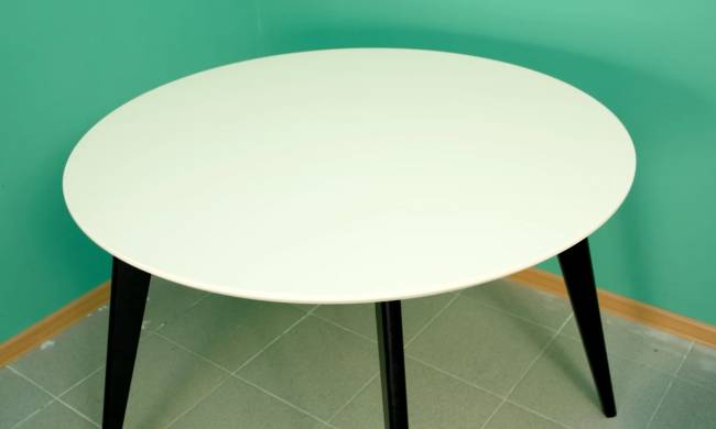 Стол Сканди К 100 чёрное дерево/слоновая кость Стол Сканди К 100 чёрное дерево/слоновая кость