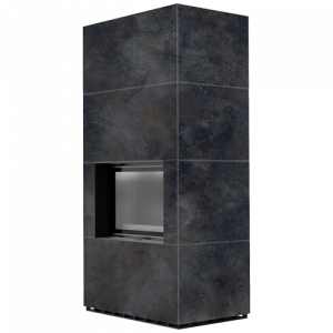 Каминокомплект Kratki PRO FLOKI OSSIDO NERO