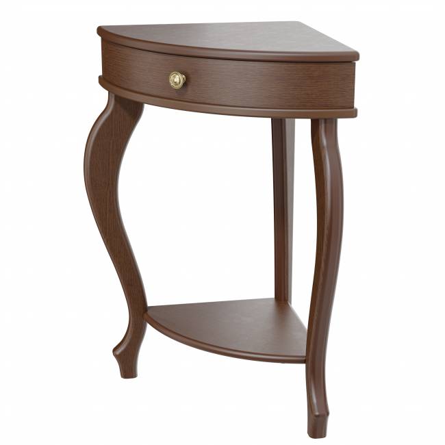 Консоль угловая Элегант орех Л Консоль угловая Элегант орех Л