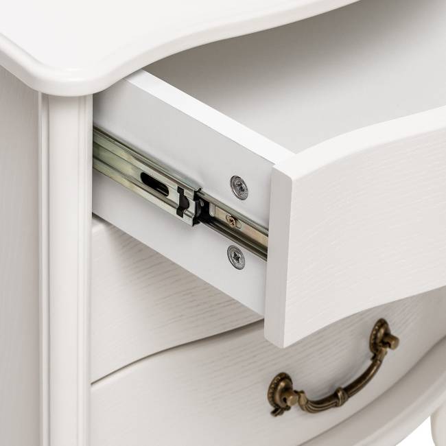 Тумба прикроватная Leset "Джульетта" (3 ящ.) Молочный дуб