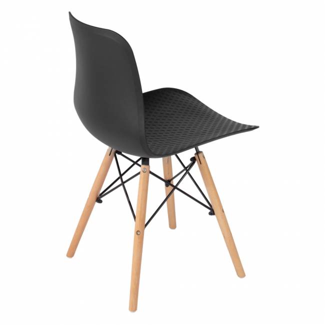 Стул Eames Waffle чёрный