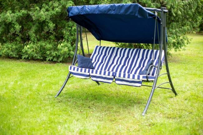 Качели садовые 3-х местные "Пагода"