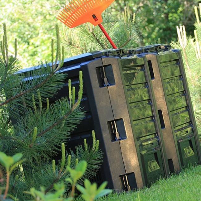 Компостер Prosperplast Module 800 л, черный