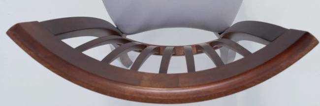 Обеденная группа Верди 120 со стульями Миранда орех/ ромб бежевый