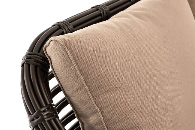 "Ницца" диван из искусственного ротанга трехместный, цвет бронзовый "Ницца" диван из искусственного ротанга трехместный, цвет бронзовый