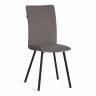 Стул обеденный Ля Русс/La Rousse велюр, серый/черный, 29, 49х50х93 серый флок Стул обеденный Ля Русс/La Rousse велюр, серый/черный, 29, 49х50х93 серый флок