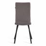 Стул обеденный Ля Русс/La Rousse велюр, серый/черный, 29, 49х50х93 серый флок Стул обеденный Ля Русс/La Rousse велюр, серый/черный, 29, 49х50х93 серый флок