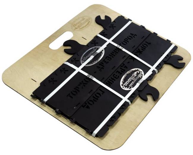 Мангал разборный "Механика", сталь AISI304, 3мм Мангал разборный "Механика", сталь AISI304, 3мм