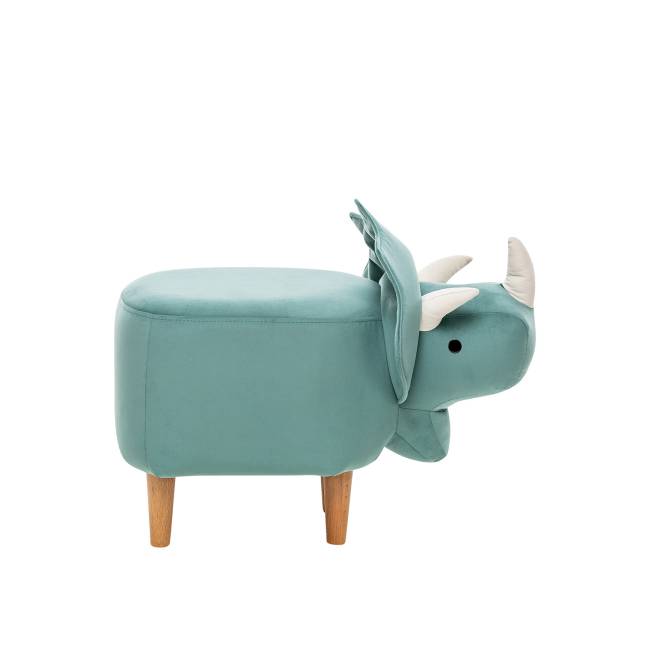 Пуф Leset Dino COMBI V43 зелёный, компаньон V01 белый Бук Пуф Leset Dino COMBI V43 зелёный, компаньон V01 белый Бук