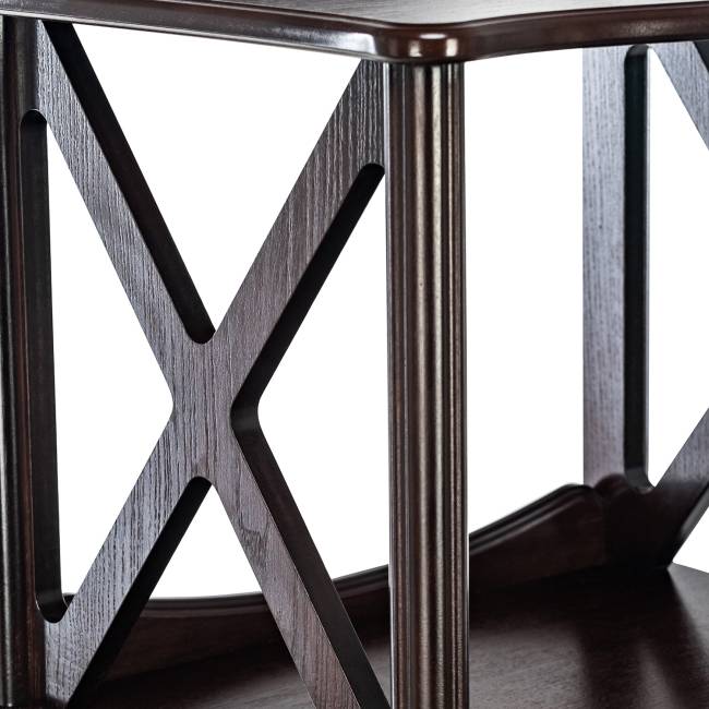 Этажерка-стеллаж Leset "Джульетта-3" Орех