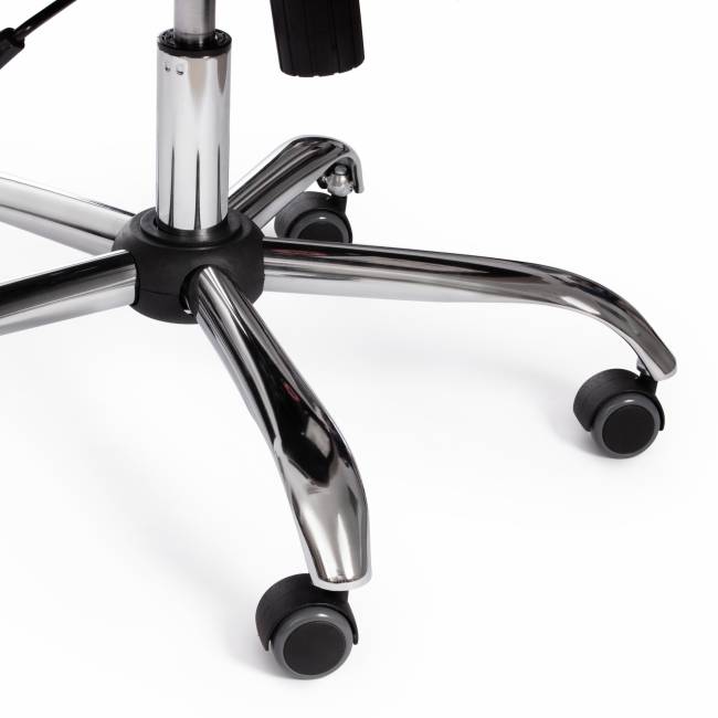 Кресло BERGAMO хром (22) кож/зам, белый, 36-01 белый кож/зам Кресло BERGAMO хром (22) кож/зам, белый, 36-01 белый кож/зам