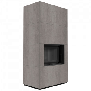 Каминокомплект Kratki PRO FLOKI NATURALI PIETRA DI SAVOIA GRIGIA BOCCIARDATA