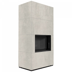 Каминокомплект Kratki PRO FLOKI NATURALI PIETRA DI SAVOIA PERLA BOCCIARDATA