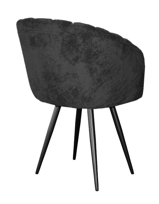 Стул DikLine 442 поворотный, M18 черный, ножки черные Стул DikLine 442 поворотный, M18 черный, ножки черные