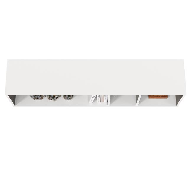 Полка Сидней 15.57 цвет белый/чёрный