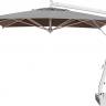 Зонт профессиональный 3х3 м Pompei Braccio белый, серо-коричневый 3000х3000 мм Зонт профессиональный 3х3 м Pompei Braccio белый, серо-коричневый 3000х3000 мм