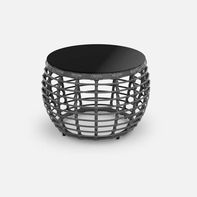 Стол Lotus D780 СТ кофейный (с упаковкой) Ирбис, RAL 1019, CT.Бронза