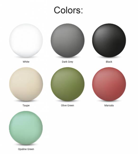 Стол пластиковый складной Helen Folding Table Ø60 опаловый зеленый Ø600х740 мм