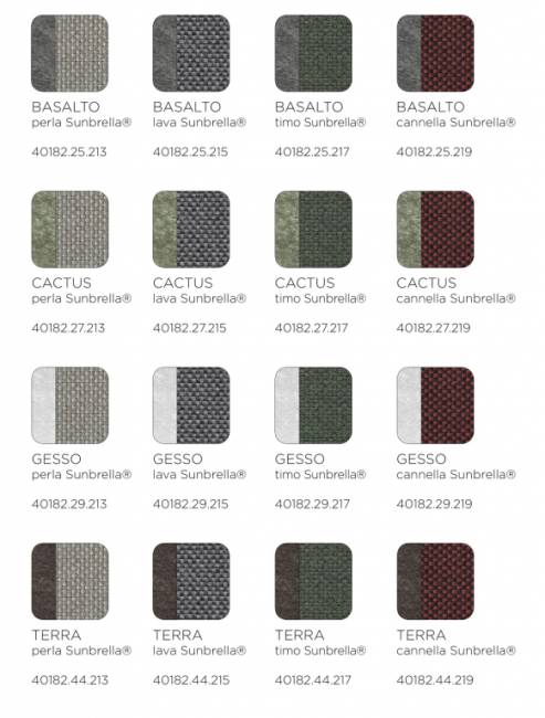 Диван пластиковый с подушками Maximo 2 базальт, корица 1860х940х790 мм